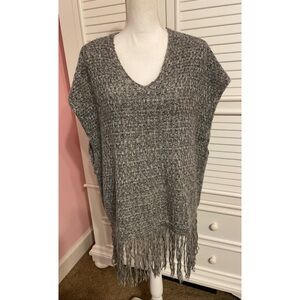 Poncho Sweater Vest